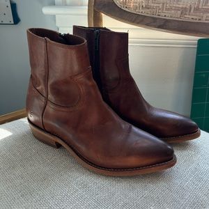 Frye Billy Inside Zip Boots size 8